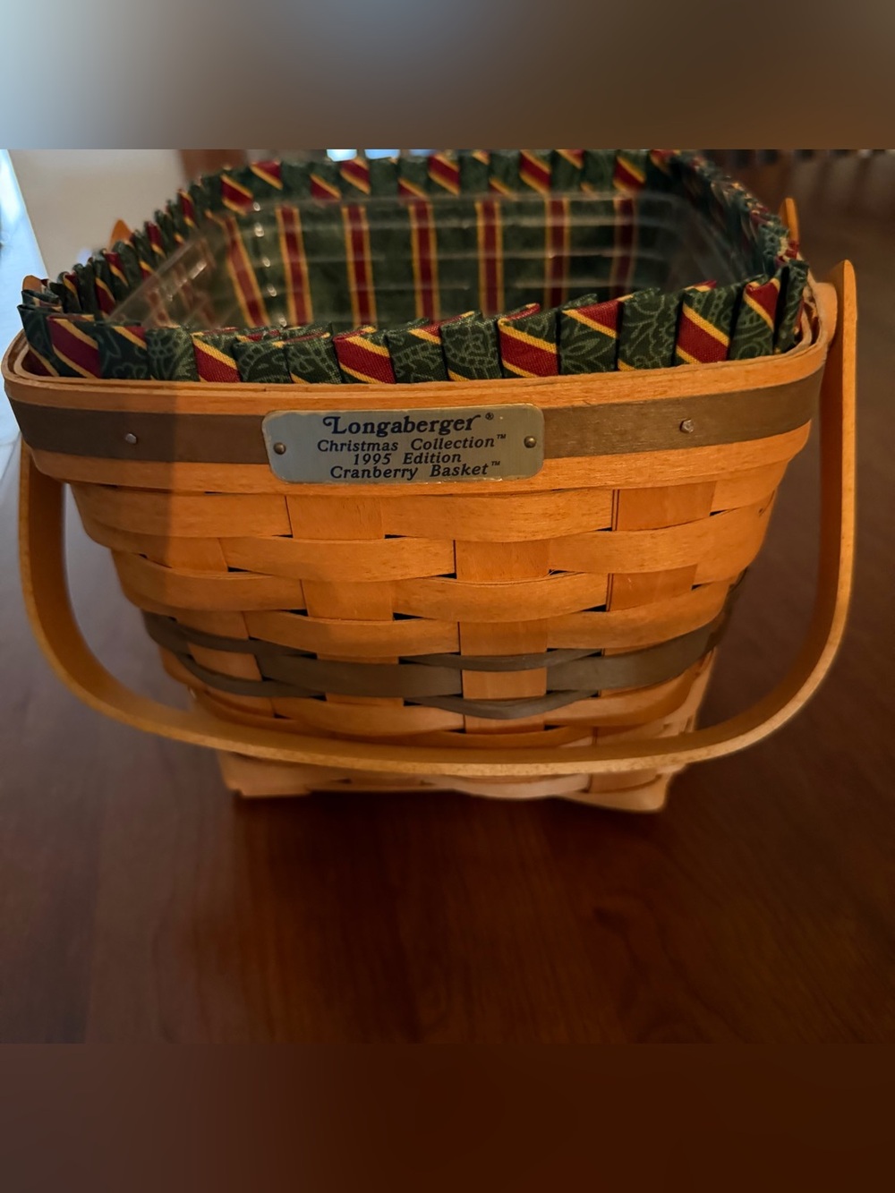 Longaberger 1995 Cranberry Basket